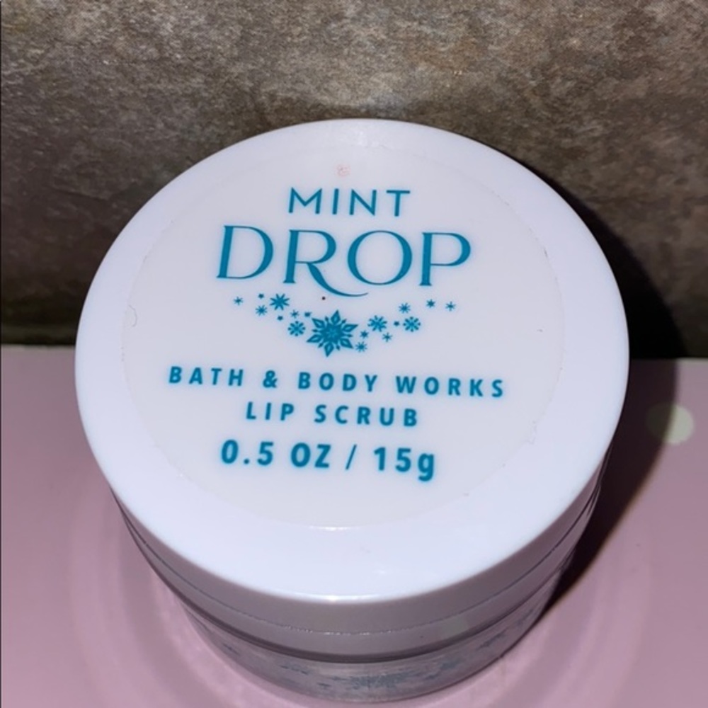 Mint Drop Lip Scrub Bath and Body Works Brand New Sealed